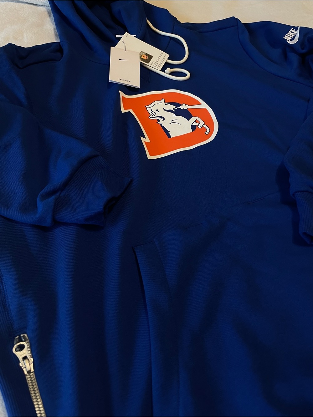NWT Nike NFL Denver Broncos Sean Payton Coaches Hoodie Size M